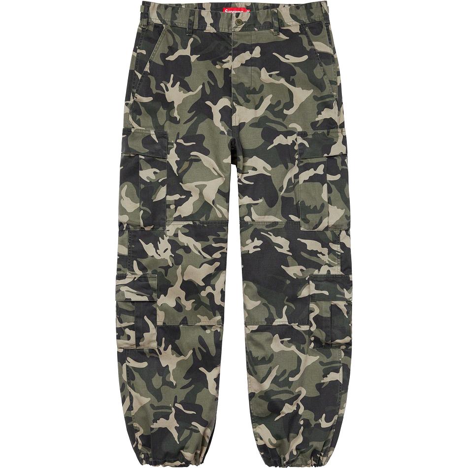 Supreme Cargo Pant Pants Green / Camo | PH395LH