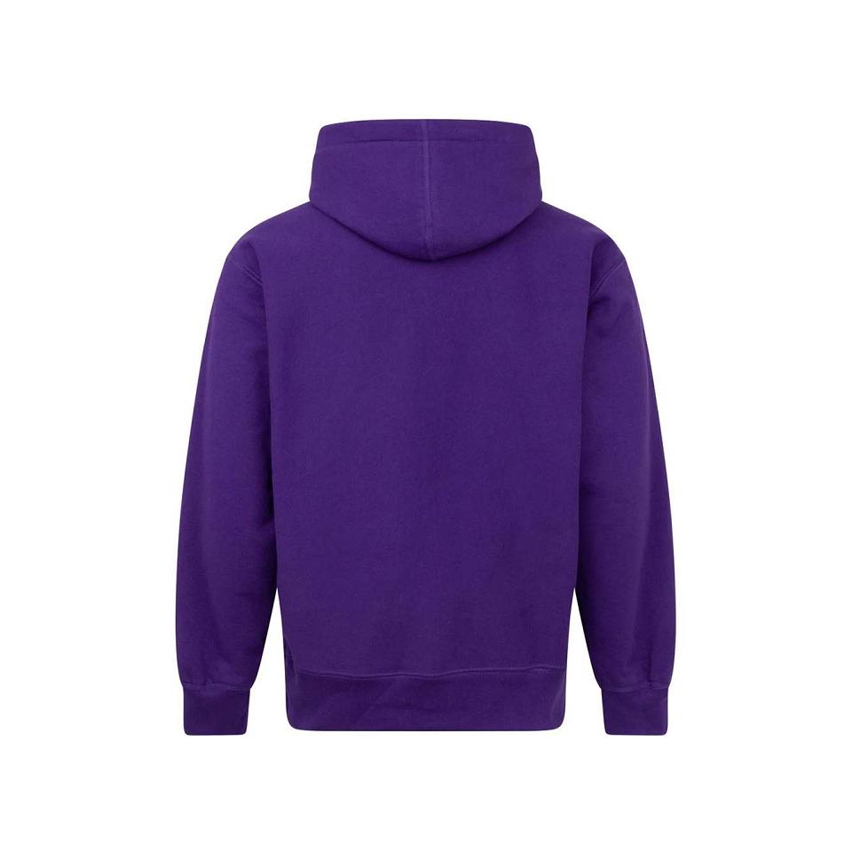 Supreme Cross Box Logo Hoodie Purple | PH485TV