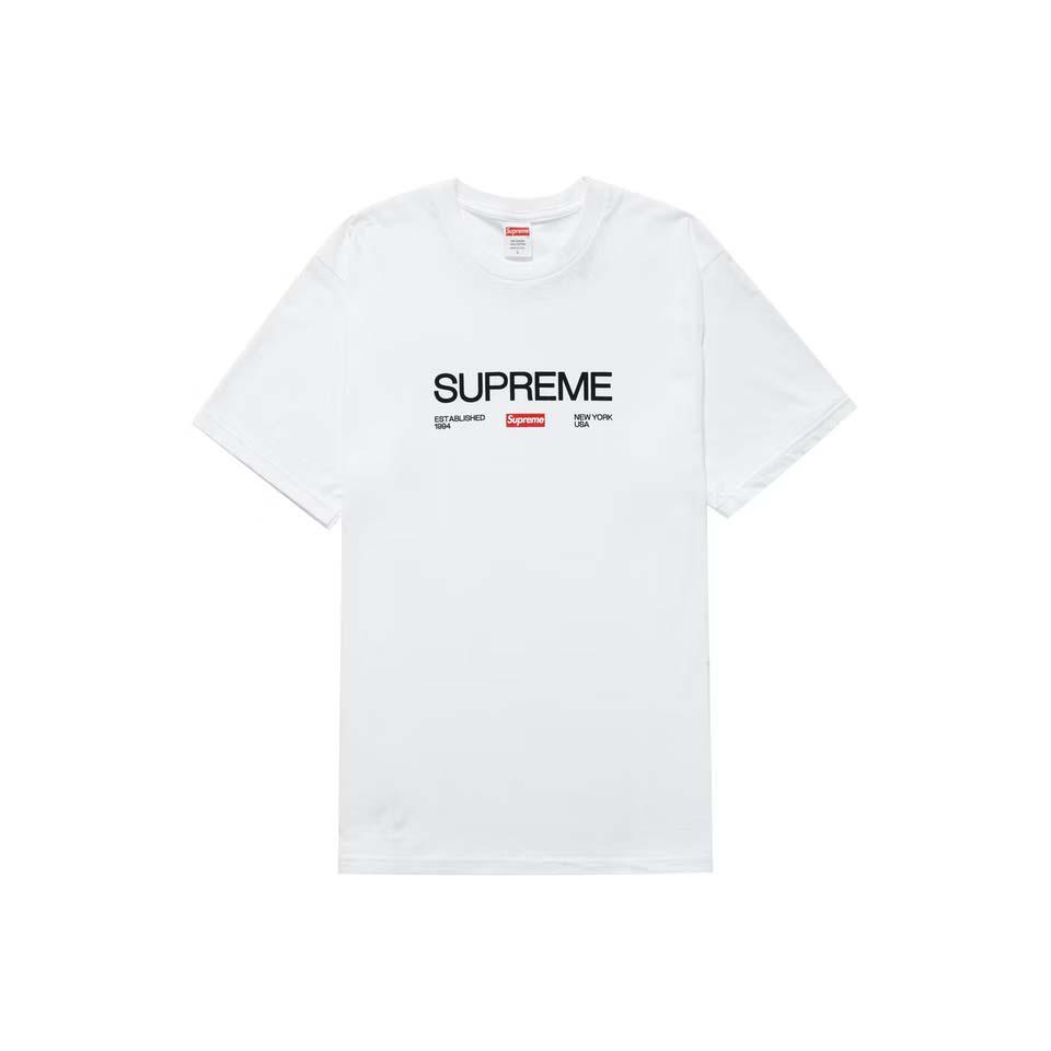 Supreme Est. 1994 Logo T Shirts White | PH200YU