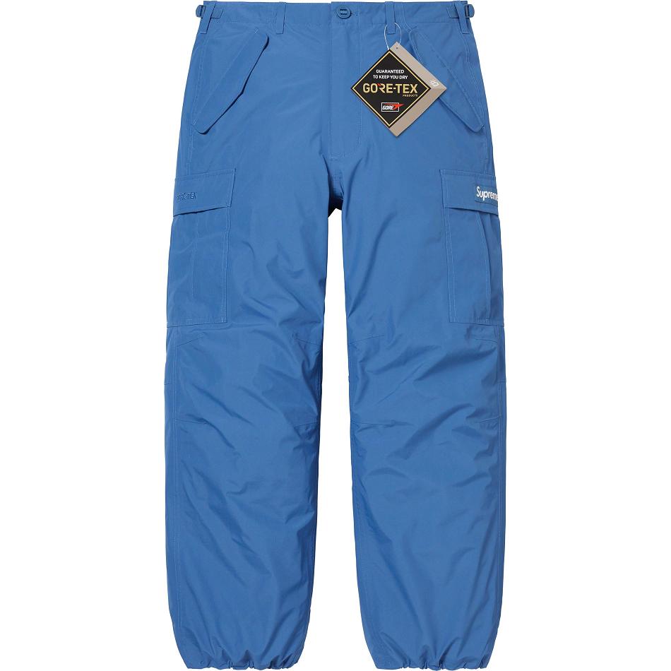 Supreme GORE-TEX PACLITE® Cargo Pant Pants Blue | PH411OR