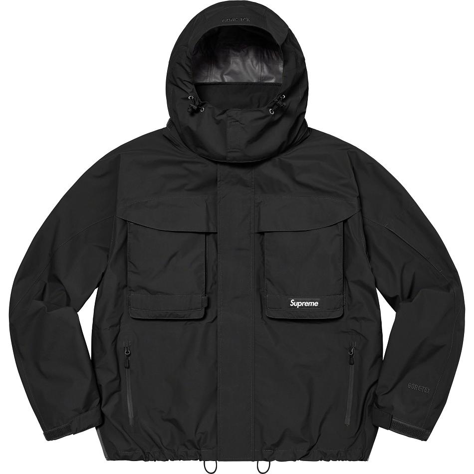 Supreme GORE-TEX PACLITE® Lightweight Shell Jackets Black | PH447LH