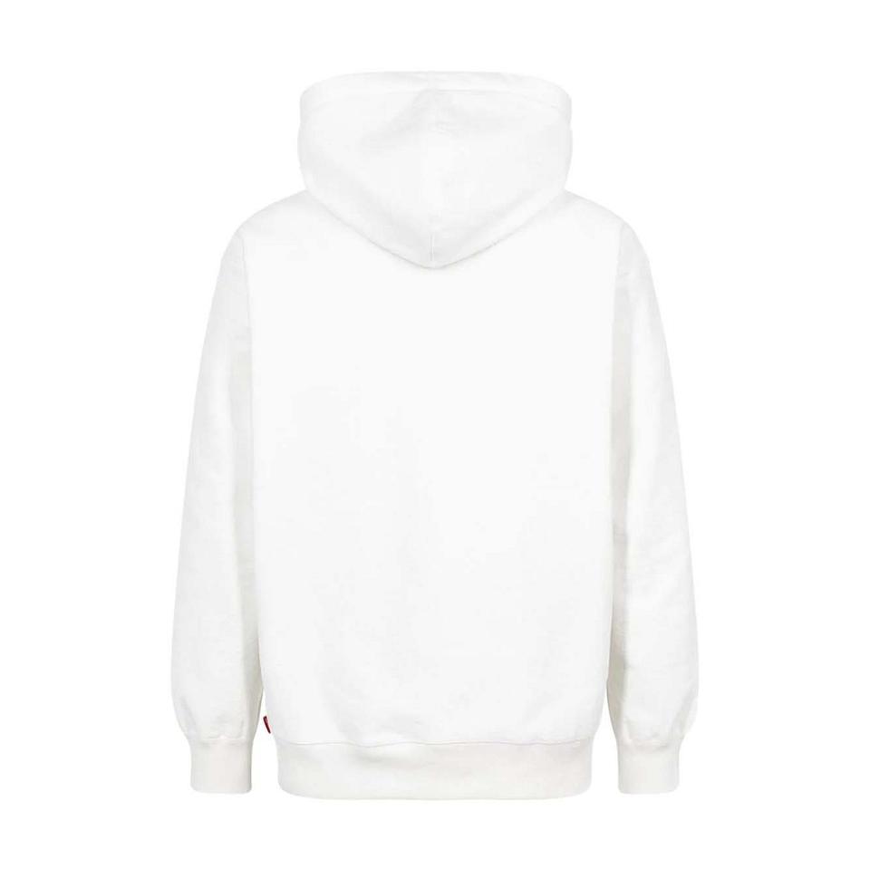 Supreme Lace Detail Logo Hoodie White | PH475XF