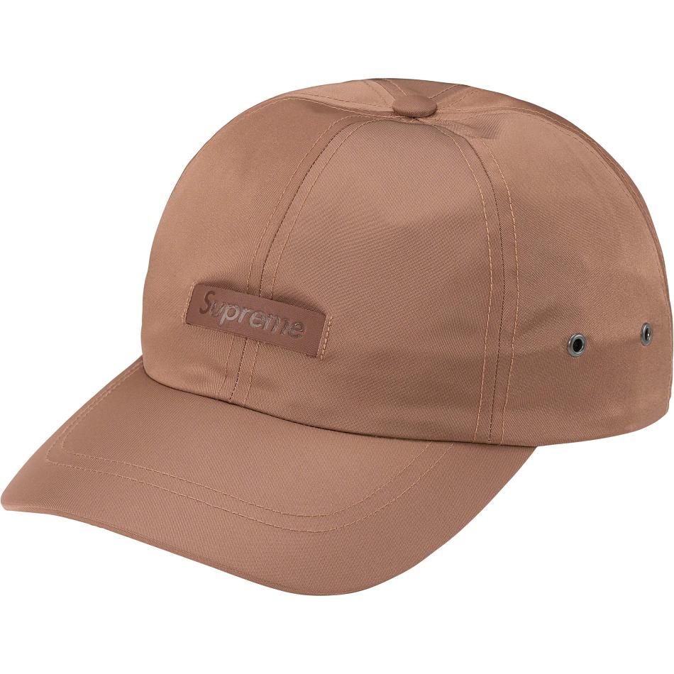 Supreme Leather Patch 6-Panel Hats Brown | PH122YU