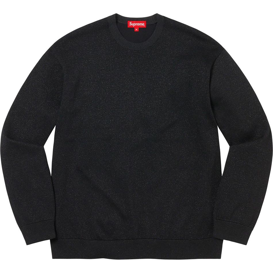 Supreme Metallic L/S Top Sweaters Black | PH333OR