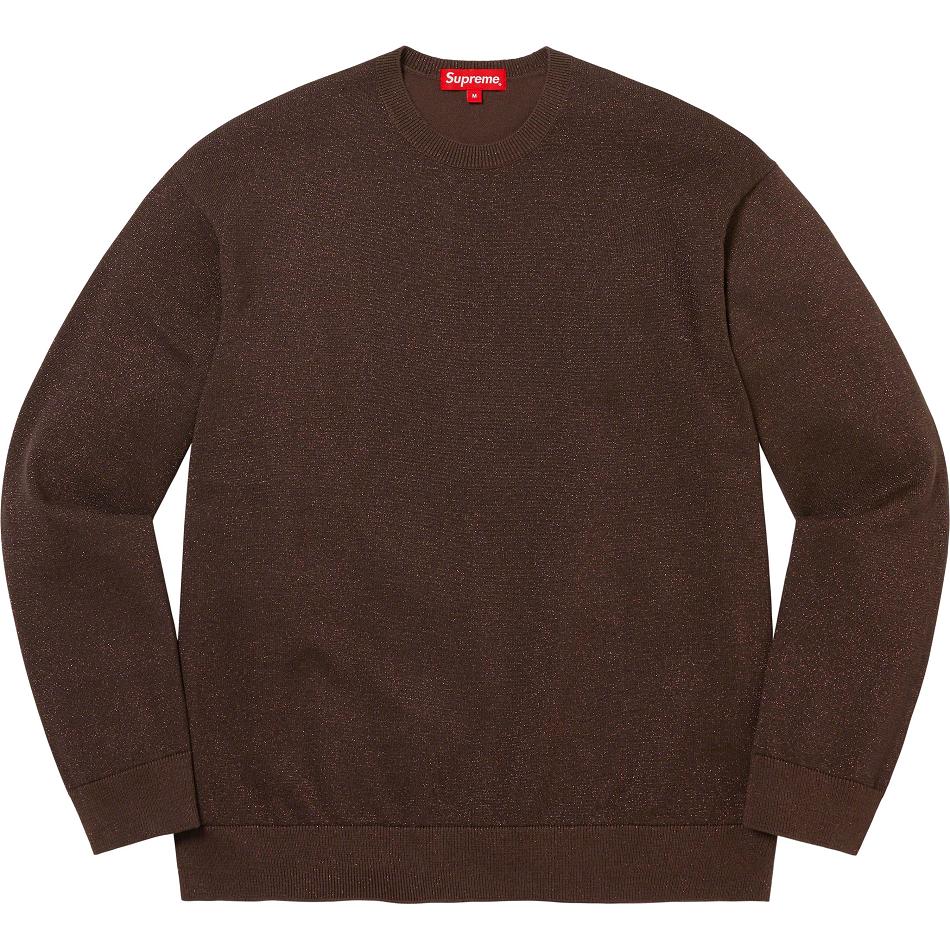 Supreme Metallic L/S Top Sweaters Brown | PH332IS