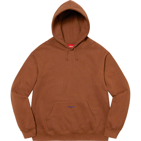 Supreme Micro Logo Hoodie Brown | PH471JJ