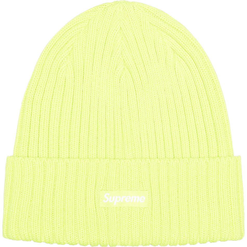 Supreme Overdyed Beanie Hats Yellow | PH158HK