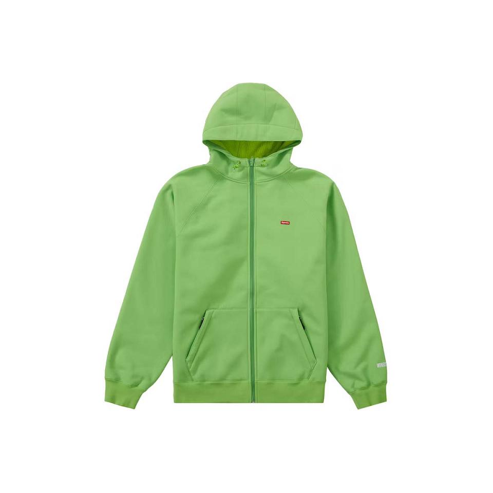 Supreme Pastel Zip Up Hooded Sweatshirts Green | PH262HK