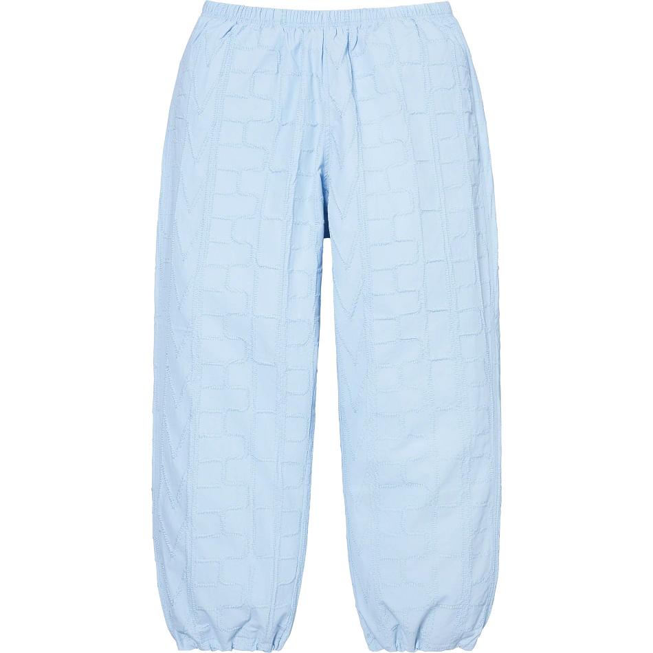 Supreme Repeat Stitch Track Pant Pants Blue | PH399VD