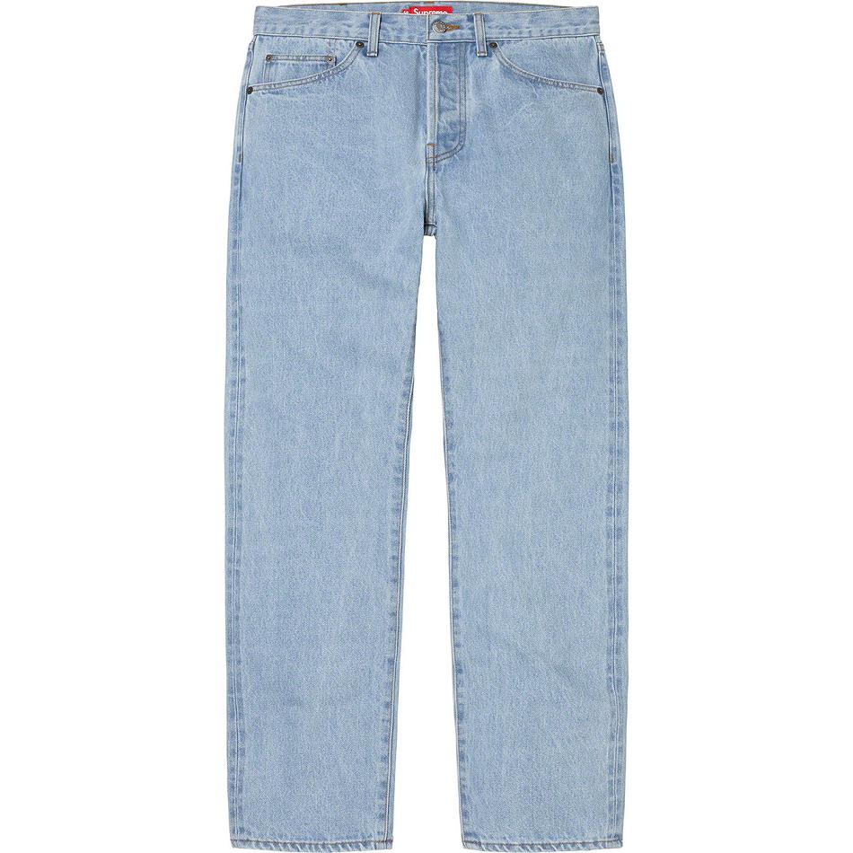 Supreme Stone Washed Slim Jean Pants Blue | PH435UT