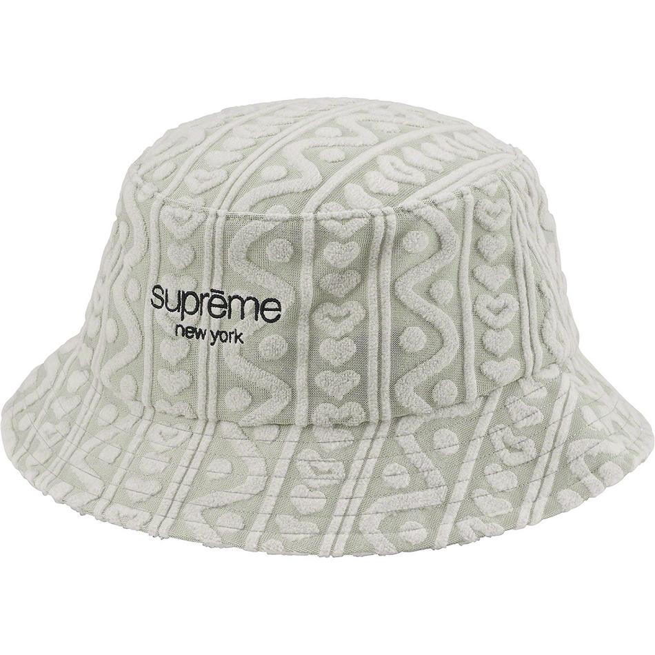 Supreme Terry Pattern Crusher Hats Grey | PH140BC