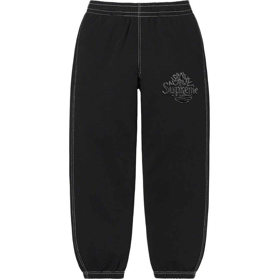 Supreme Timberland® Sweatpant Pants Black | PH406RW