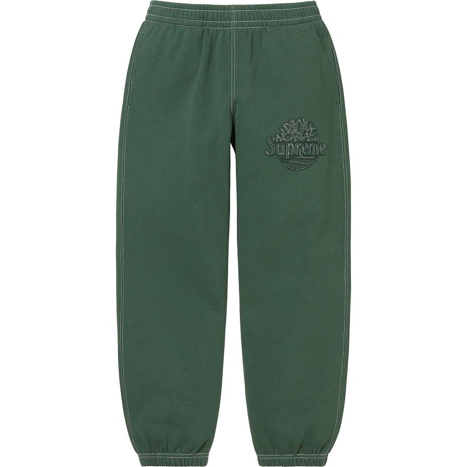 Supreme Timberland® Sweatpant Pants Green | PH408YU