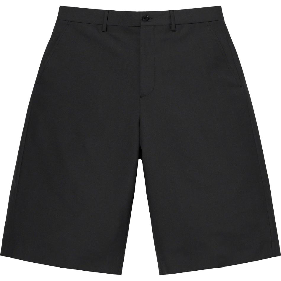 Supreme Wool Trouser Shorts Black | PH354RW