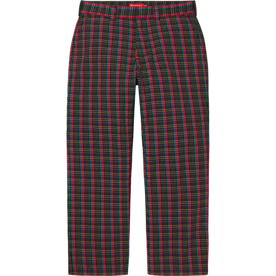 Supreme Work Pant Pants Red | PH421LH