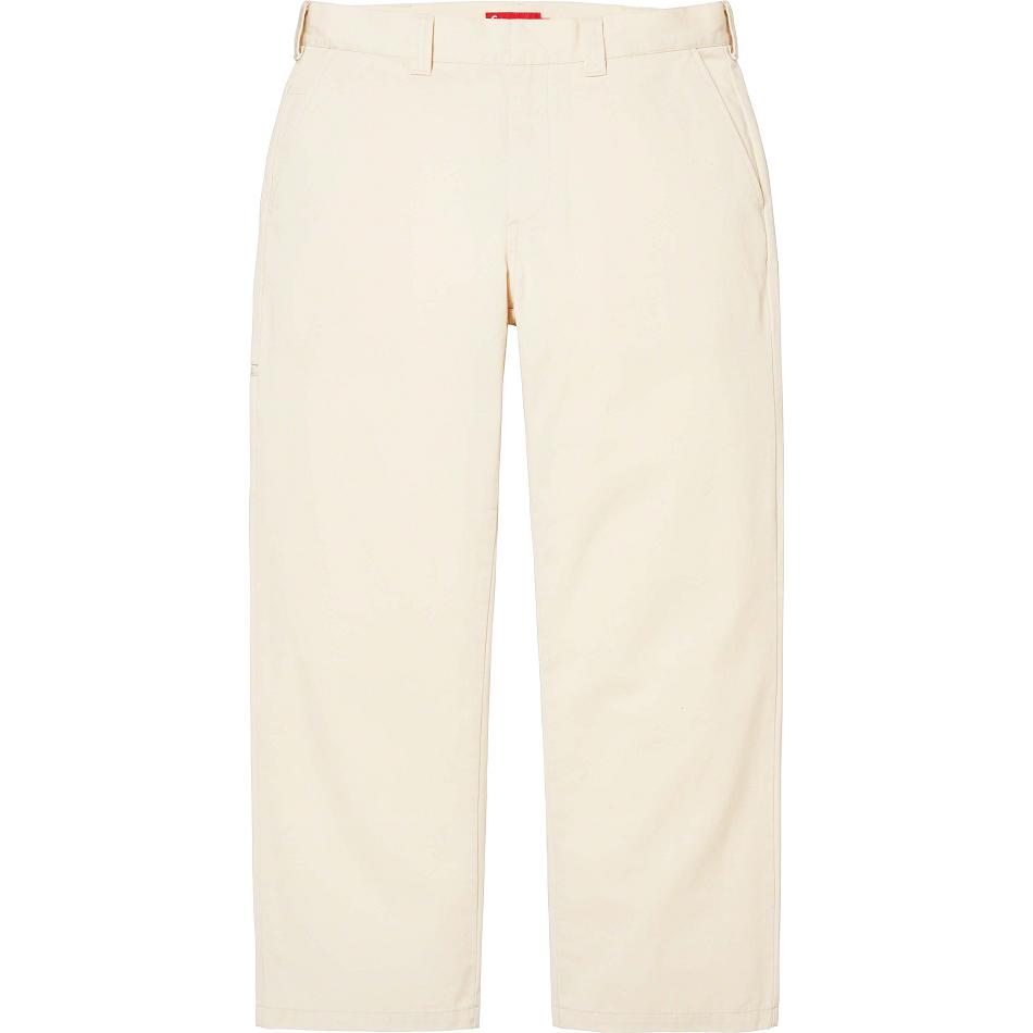 Supreme Work Pant Pants White | PH422ZG