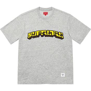 Supreme Block Arc S/S Top Sweaters Grey | PH326WY