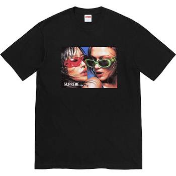 Supreme Eyewear Tee T Shirts Black | PH227UT