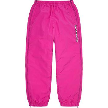 Supreme Full Zip Baggy Warm Up Pant Pants Pink | PH431EX