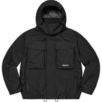 Supreme GORE-TEX PACLITE® Lightweight Shell Jackets Black | PH447LH