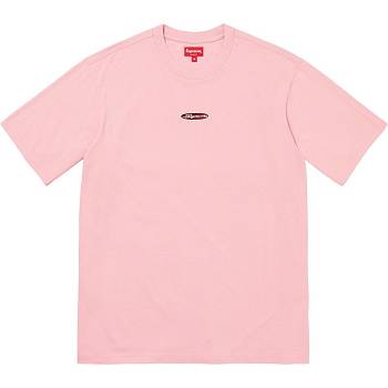 Supreme Oval Logo S/S Top Sweaters Pink | PH335AP