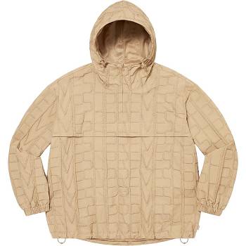 Supreme Repeat Stitch Anorak Jackets Brown | PH440SO