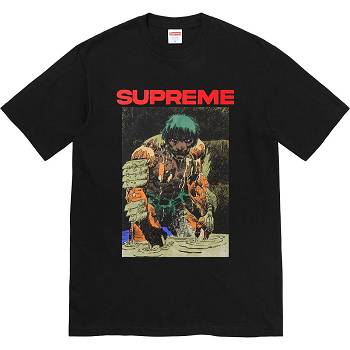 Supreme Ronin Tee T Shirts Black | PH239LH