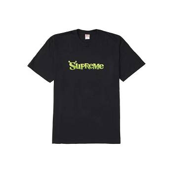 Supreme Shrek T Shirts Black | PH196WY