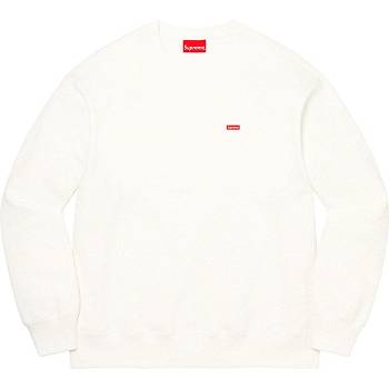 Supreme Small Box Crewneck Sweatshirts White | PH283AP