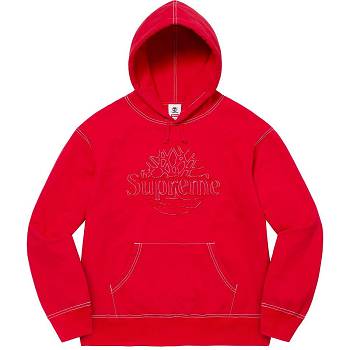 Supreme Timberland® Hooded Sweatshirts Red | PH300WY