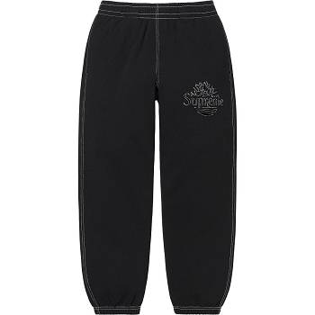 Supreme Timberland® Sweatpant Pants Black | PH406RW