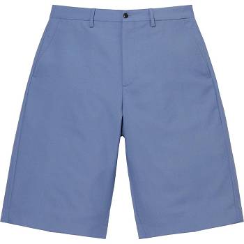 Supreme Wool Trouser Shorts Navy | PH352WY