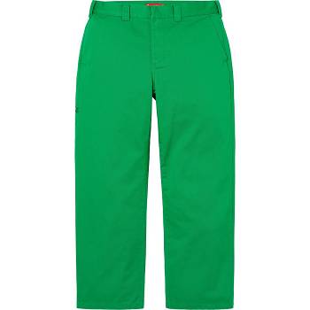 Supreme Work Pant Pants Green | PH418HK